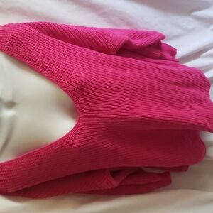 Pink sweater